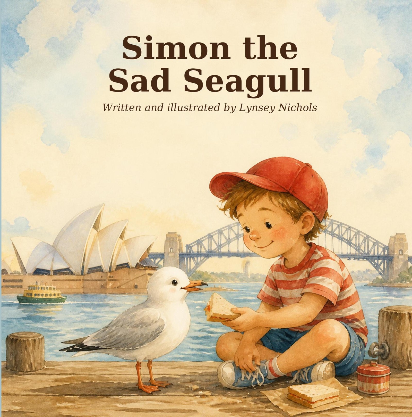 Cover of Simon the Sad Seagull
